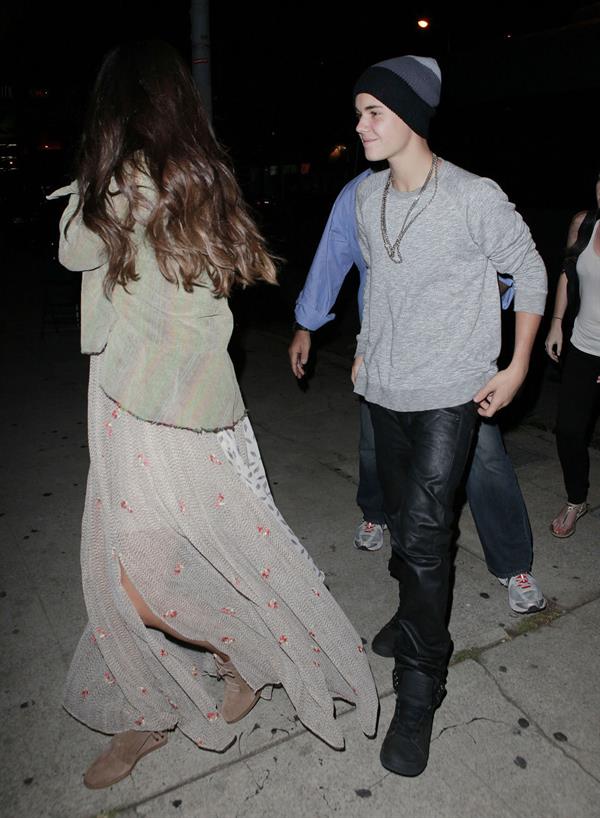 Selena Gomez arriving to a show in West Hollywood, California - August 25, 2012
