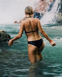 Zara Larsson in a bikini - ass