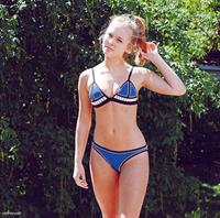 Zara Larsson in a bikini