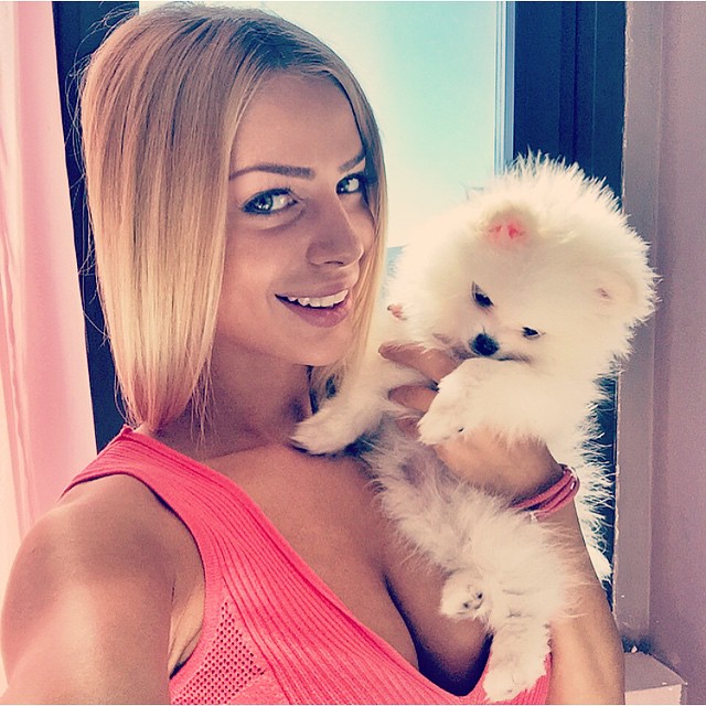 Yanita Yancheva taking a selfie