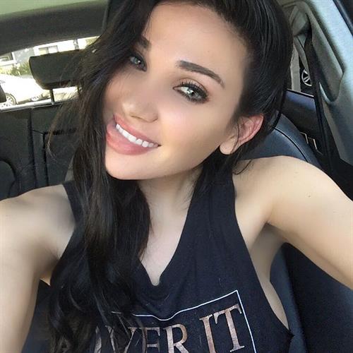 Kristina Basham taking a selfie