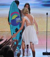 Taylor Swift at the 2012 Teen Choice Awards in Universal City July 22, 2012 