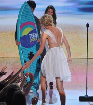 Taylor Swift at the 2012 Teen Choice Awards in Universal City July 22, 2012 