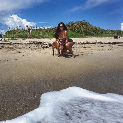 Jessica Rose Jones in a bikini