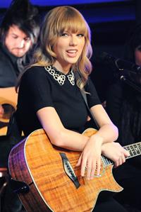 Taylor Swift Pictures Taylor Swift performs at a private concert for NRJ on a barge on The Seine January 28, 2013