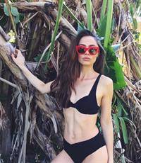 Elouise Morris in a bikini