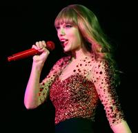 Taylor Swift at the KIIS FM 2012 Jingle Ball concert at Nokia Theatre in Los Angeles - December 1, 2012 