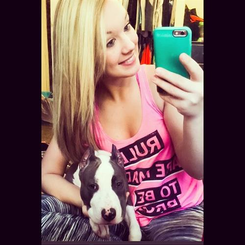 Mariah Alexis Vest taking a selfie