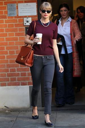 Taylor Swift out and about in London October 4, 2012 