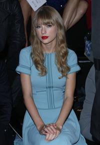 Taylor Swift at Elie Saab Spring Summer 2012/13 fashion show in Paris 10/3/12 