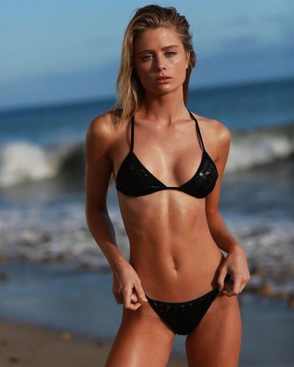 Allison Holton in a bikini
