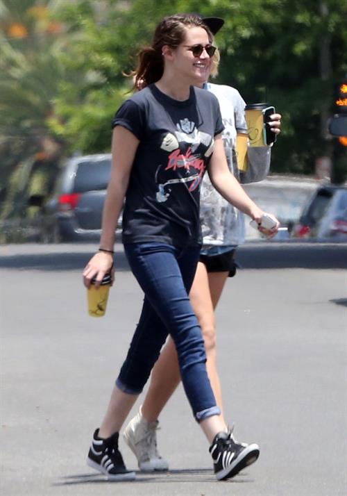 Kristen Stewart out in Los Feliz 6/7/13 