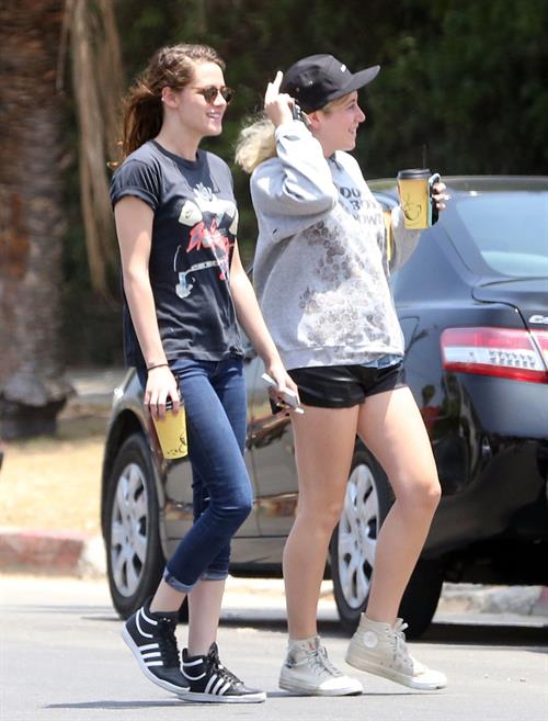 Kristen Stewart out in Los Feliz 6/7/13 