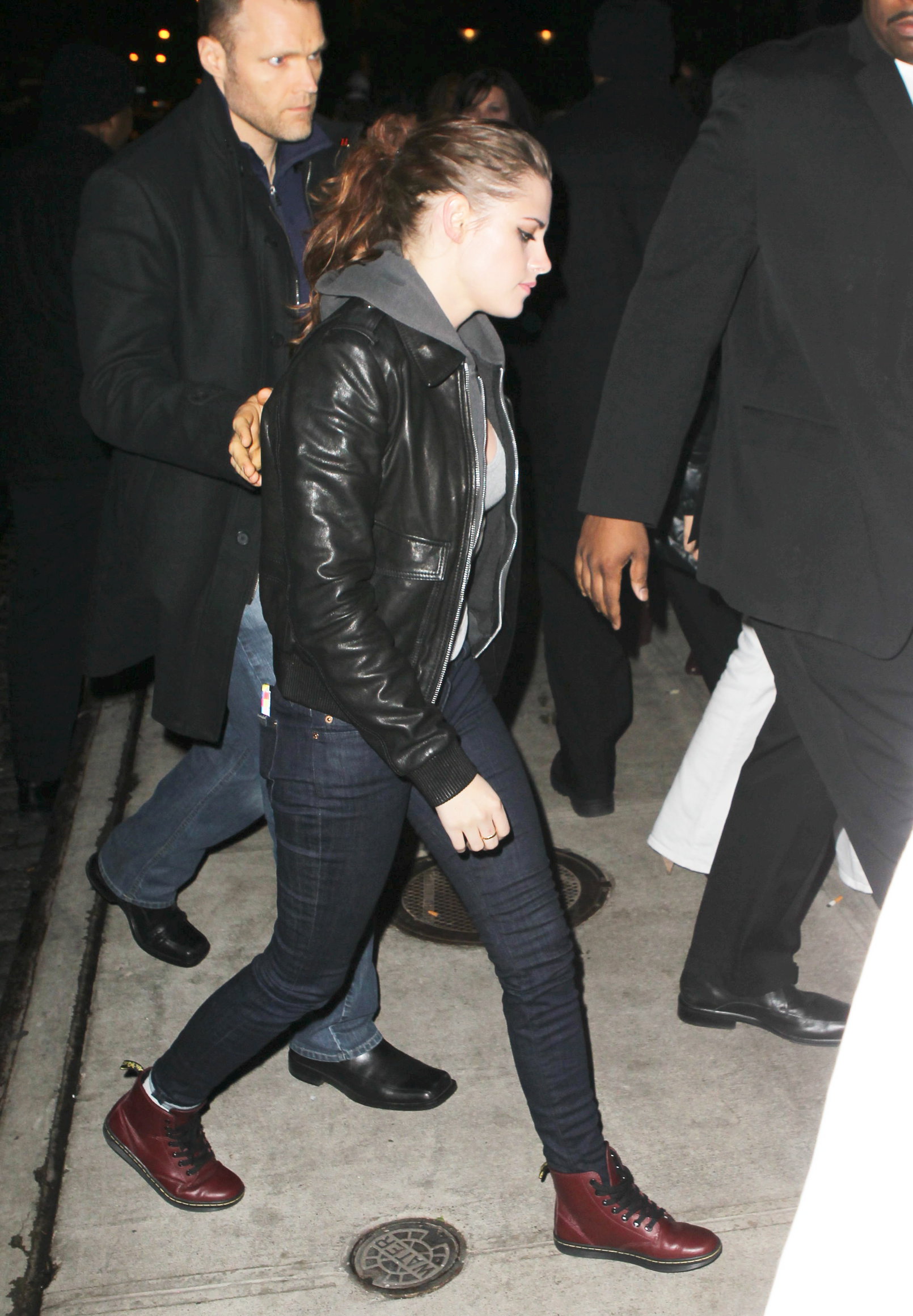 Kristen Stewart at the 'On the Road' after party at Abe and Arthur's in New York City December 13, 2012 