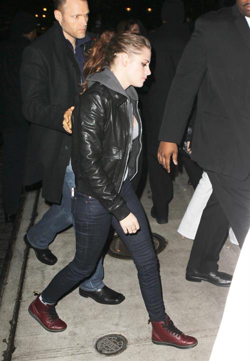 Kristen Stewart at the 'On the Road' after party at Abe and Arthur's in New York City December 13, 2012 