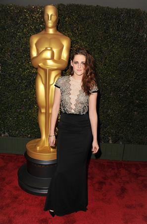 Kristen Stewart AMPAS Governors Awards in Hollywood 12/1/12 