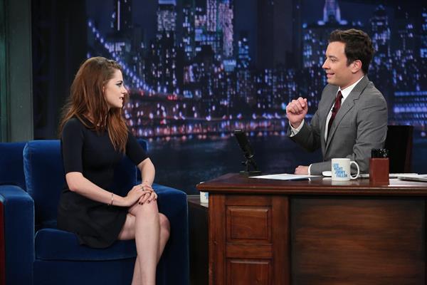 Kristen Stewart Late Night with Jimmy Fallon 11/7/12