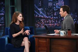 Kristen Stewart Late Night with Jimmy Fallon 11/7/12