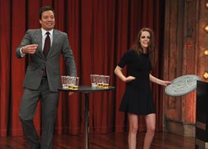 Kristen Stewart Late Night with Jimmy Fallon 11/7/12
