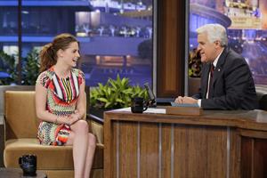 Kristen Stewart The Tonight Show with Jay Leno 11/5/12