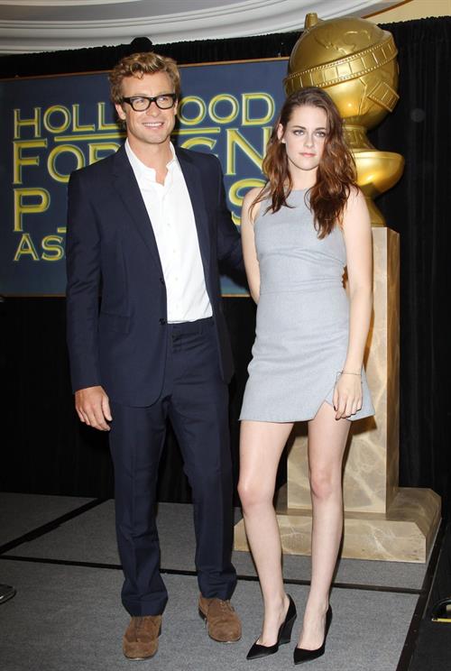 Kristen Stewart at Hollywood Foreign Press Association's Cecil B. Demille Award presentation in Beverly Hills 11/1/12