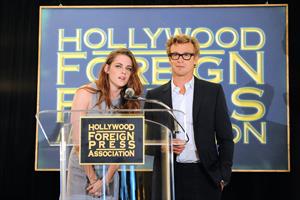 Kristen Stewart at Hollywood Foreign Press Association's Cecil B. Demille Award presentation in Beverly Hills 11/1/12