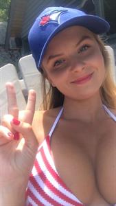 Angelika Nina Melnyk in a bikini