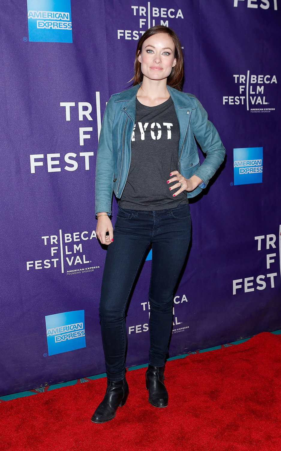 Olivia Wilde Tribeca Film Festival - Shorts Program -  The Rider and the Storm  - New York City - April 22, 2013