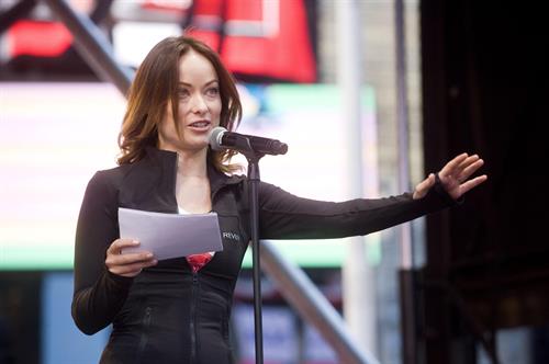 Olivia Wilde at Revlon Run/Walk For Women in New York City - May 4, 2013