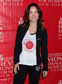 Olivia Wilde at Revlon Run/Walk For Women in New York City - May 4, 2013