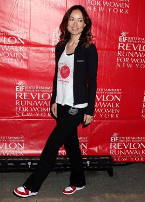 Olivia Wilde at Revlon Run/Walk For Women in New York City - May 4, 2013