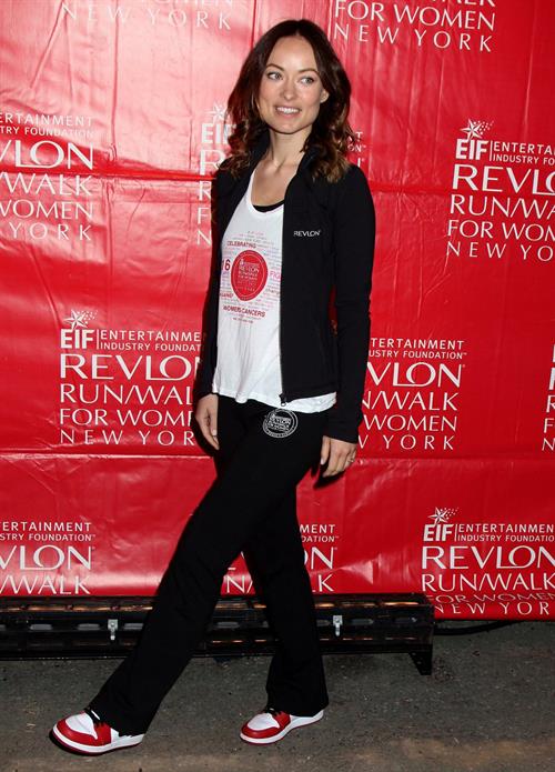 Olivia Wilde at Revlon Run/Walk For Women in New York City - May 4, 2013