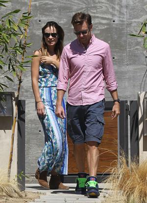 Olivia Wilde house hunting in LA 9/13/13