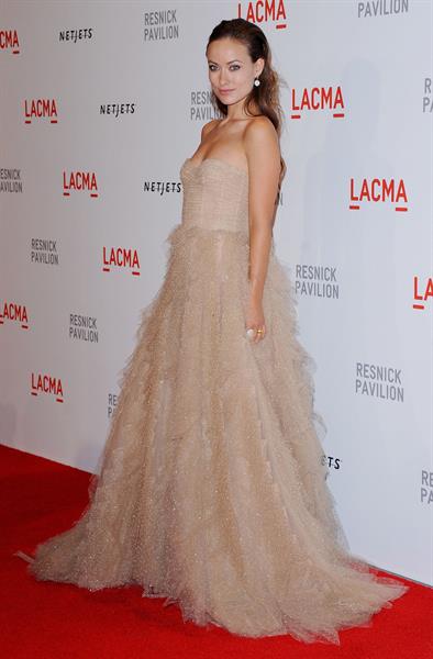 Olivia Wilde lacma presents The Unmasking of Resnick Pavilion Opening Gala September 25, 2010 