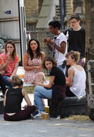 Kelly Brook - On the set of her brand new movie Taking Stock in London (05.07.2013) 