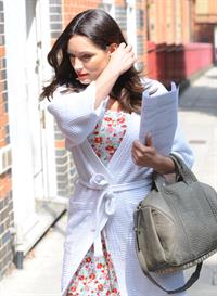 Kelly Brook - On the set of her brand new movie Taking Stock in London (05.07.2013) 