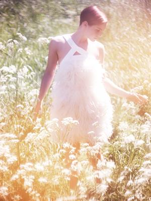 Emma Watson Alei Lubomirski photoshoot 2011 for Harper's Bazaar 