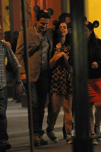 Katy Perry – candids at Disneyland in Anahiem 10/7/13  
