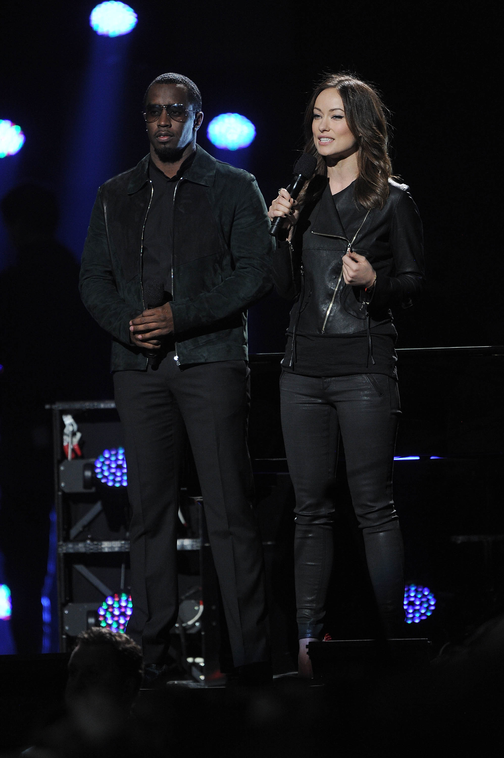 Olivia Wilde at the Hurricane Relief Concert in New York City - December 12, 2012 
