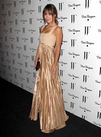 Olivia Wilde W Magazine Golden Globe party at Chateau Marmont on January 14, 2011