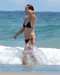 Olivia Wilde in a Bikini on the beach in Wilmington,North Carolina 8/22/12 