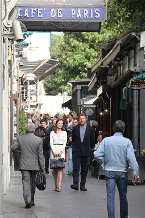 Olivia Wilde Filming  Third Person  in Rome (10/17/12) 