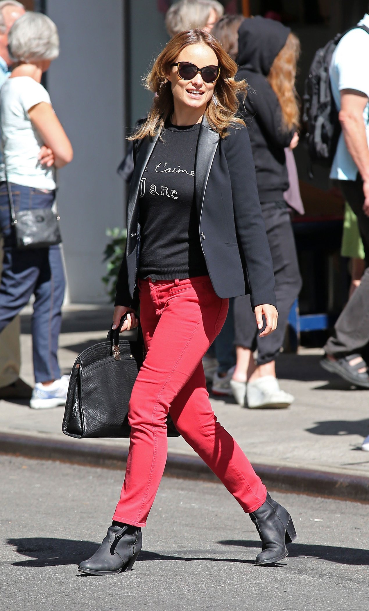 Olivia Wilde at Cafe Gitane in Nolita - September 24, 2012 