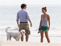 Olivia Wilde - on the beach in Wilmington,North Carolina - August 18 2012