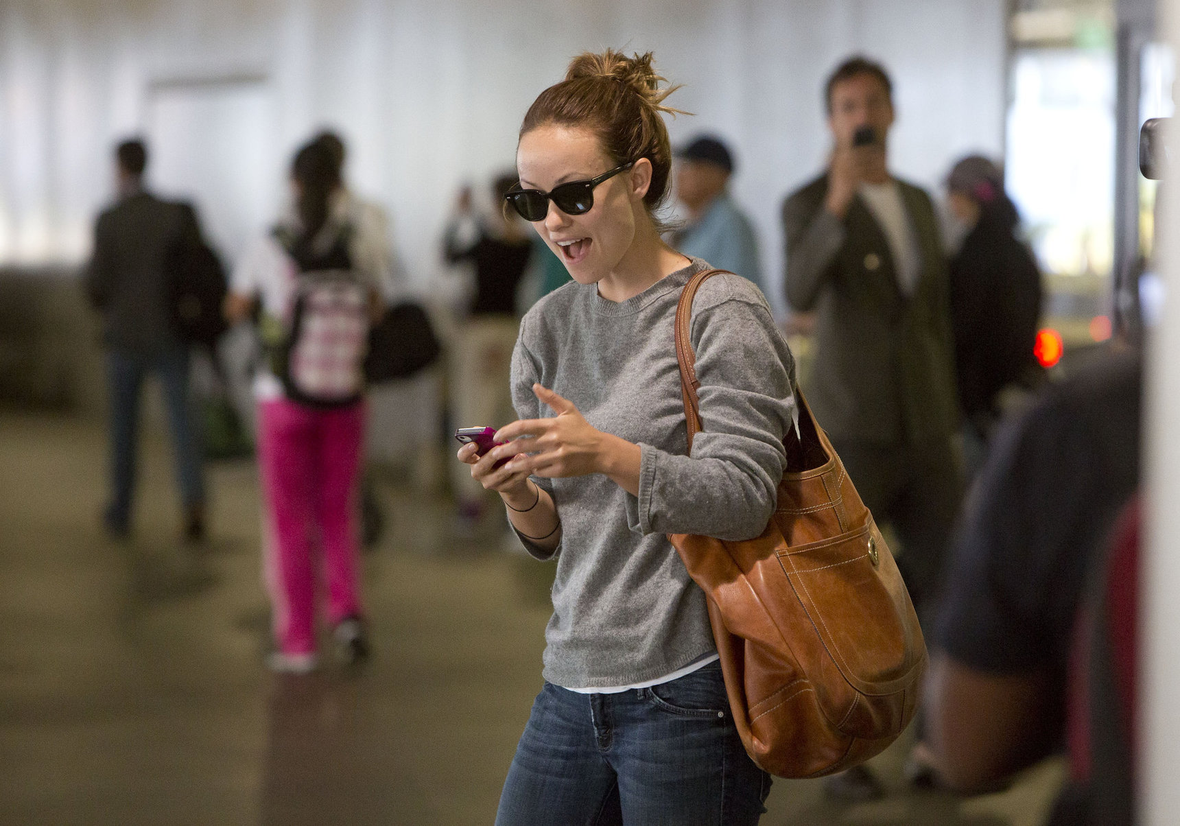 Olivia Wilde - Arrives at LAX Airport - August 13,2012
