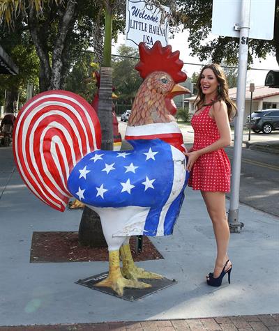 Kelly Brook - New Look Photoshoot In Miami February 4, 2013 