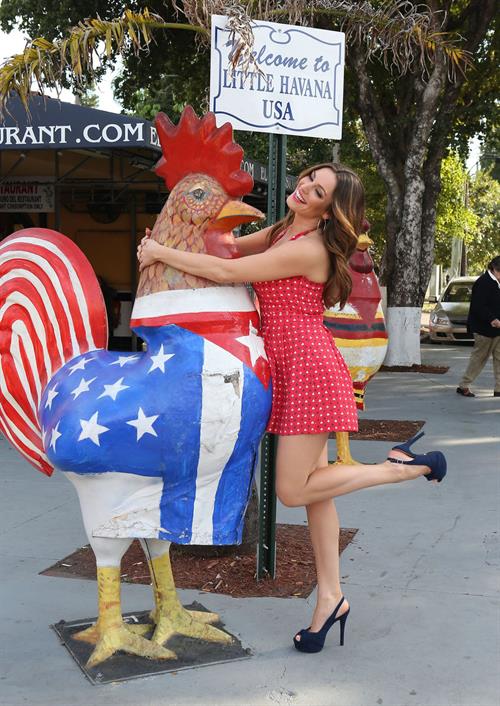 Kelly Brook - New Look Photoshoot In Miami February 4, 2013 