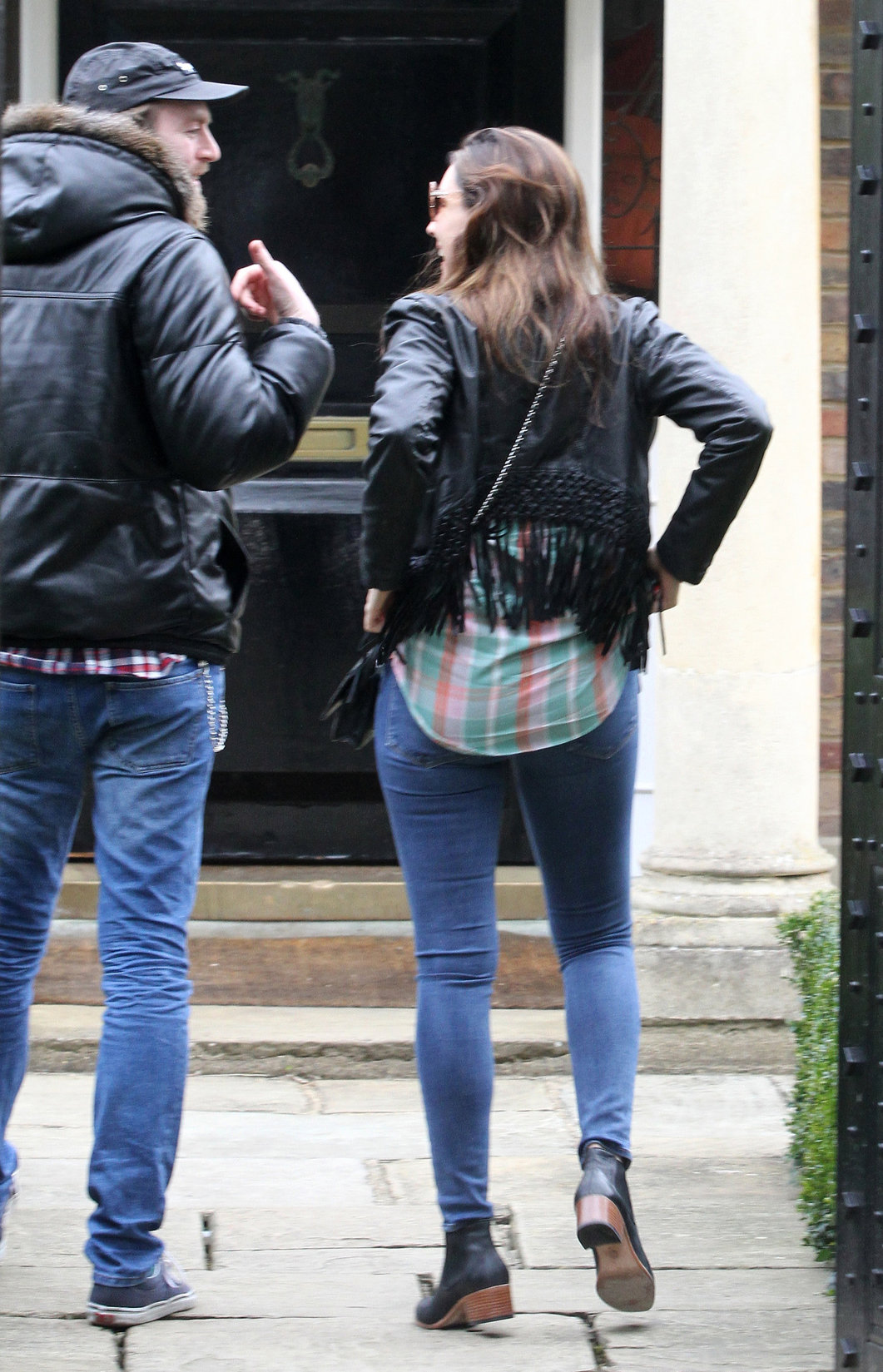 Kelly Brook leaving her home in London 4/8/13 