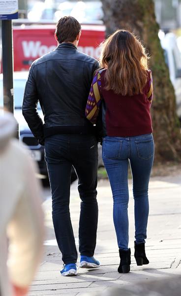 Kelly Brook out and about in London 11/23/12 