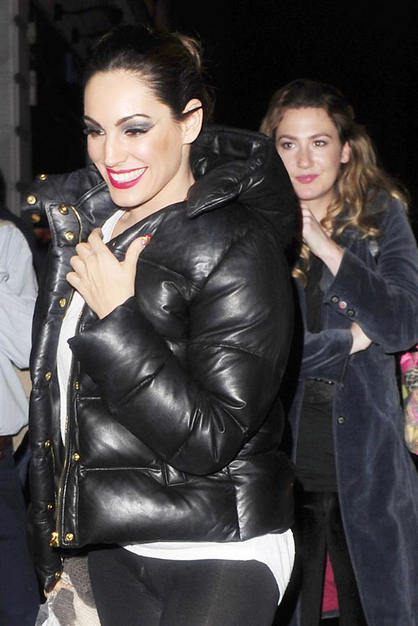 Kelly Brook at Crazy Horse in London 11/16/12